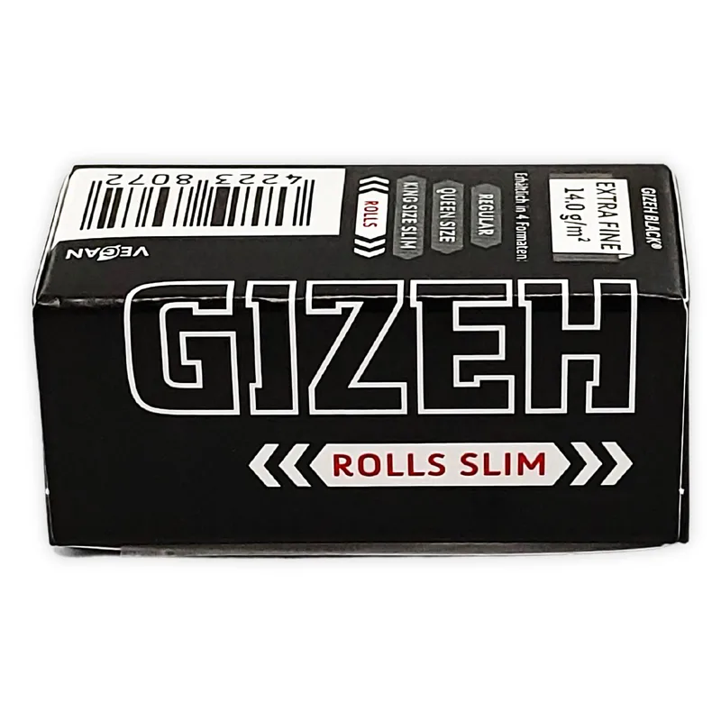 GIZEH Black Rolls Slim – Produktabbildung