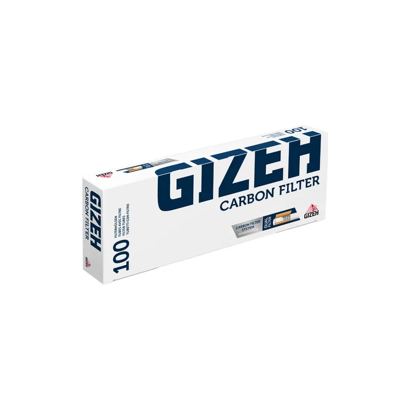 GIZEH Carbon 100 Hülsen (10) – Produktabbildung