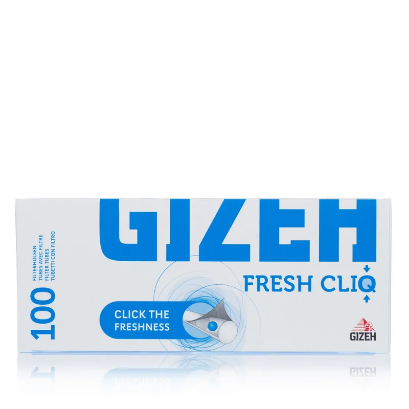 GIZEH Fresh Cliq Hülsen (5) 100 Stück Packung – Produktabbildung