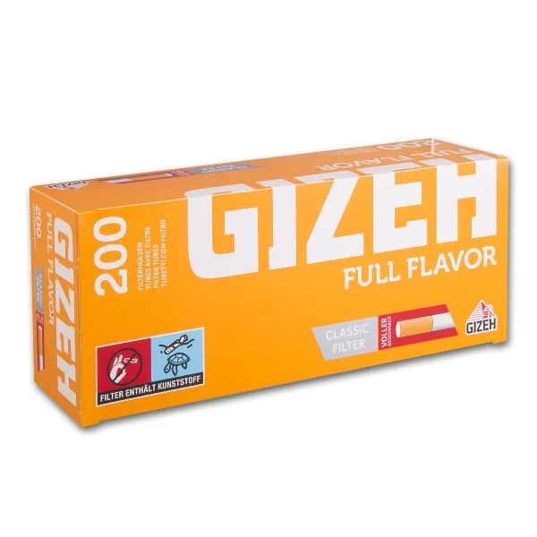 GIZEH Hülsen gelb FF (5) – Produktabbildung