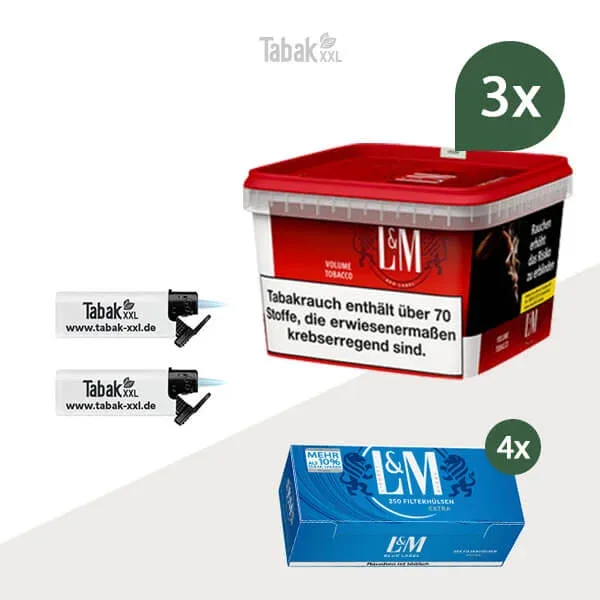 L&M Blue Label Automatenpackung L-Box (20x20) – Produktabbildung