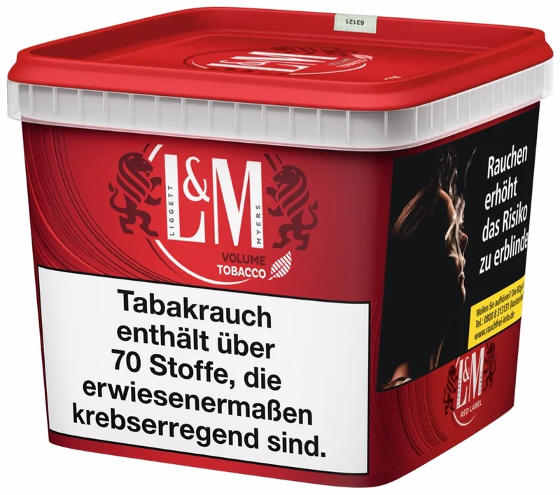 L&M Volume Tobacco Red Mega Box – Produktabbildung