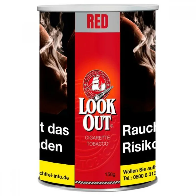 LOOK OUT Red Cigarette Tobacco – Produktabbildung