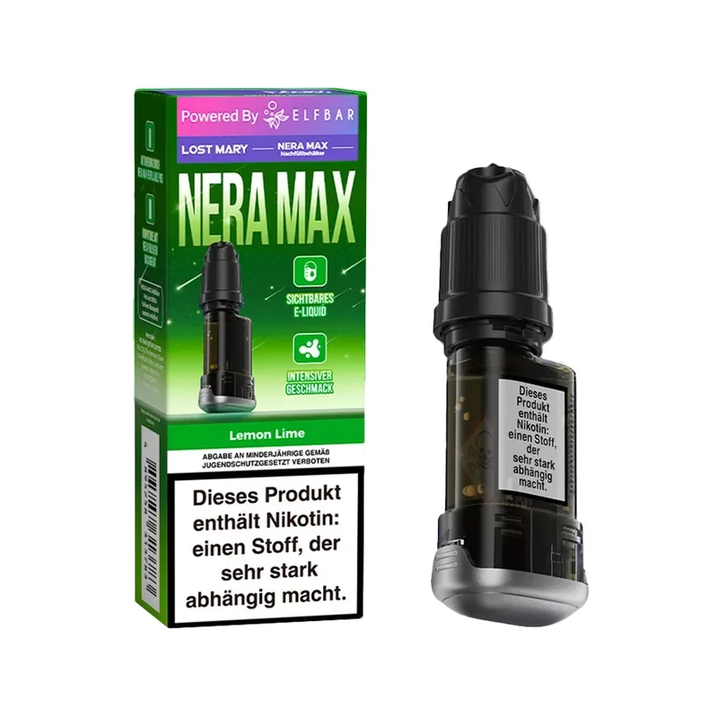 Lost Mary Nera Max 15K Pod Set - Lemon Lime – Produktabbildung