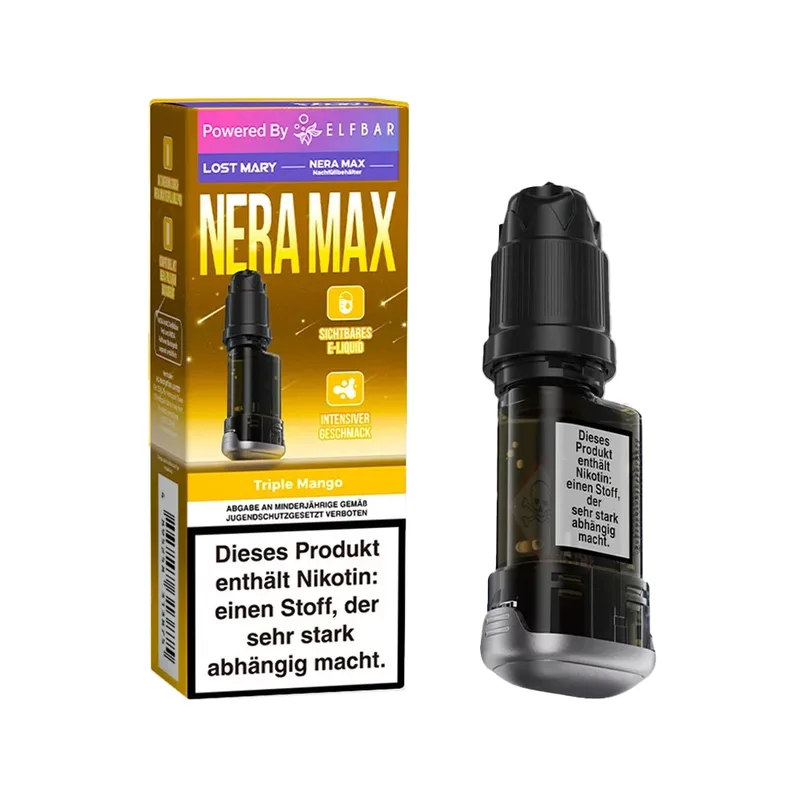 Lost Mary Nera Max 15K Pod Set - Triple Mango – Produktabbildung