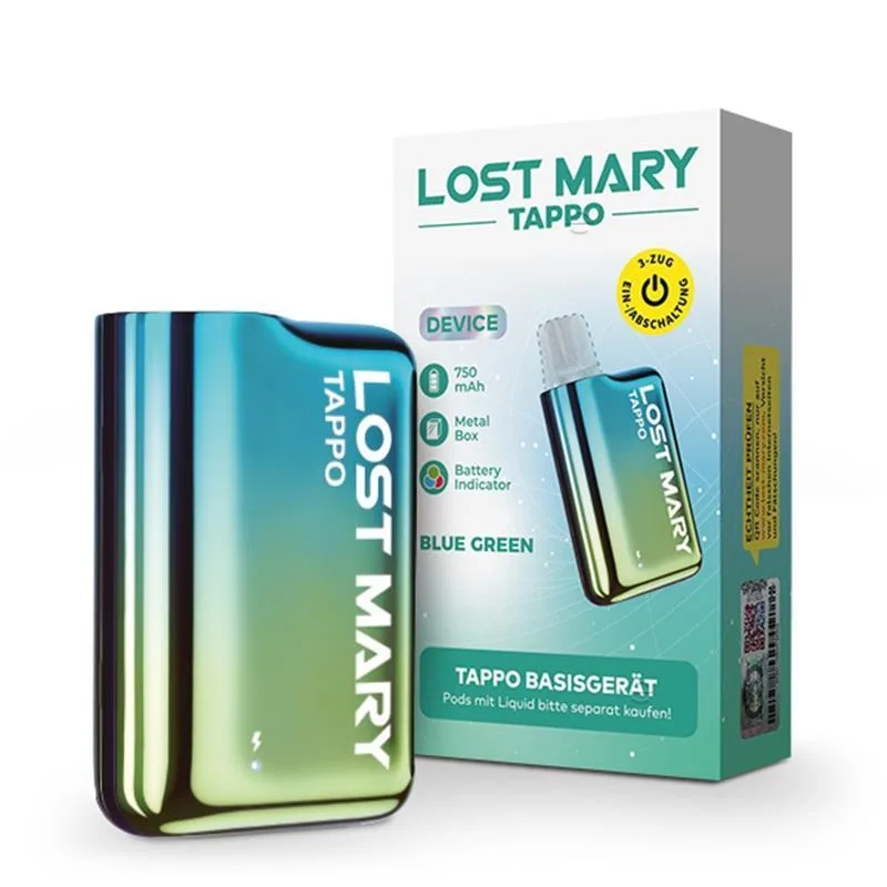 Lost Mary Tappo Basisgerät - Blue Green – Produktabbildung
