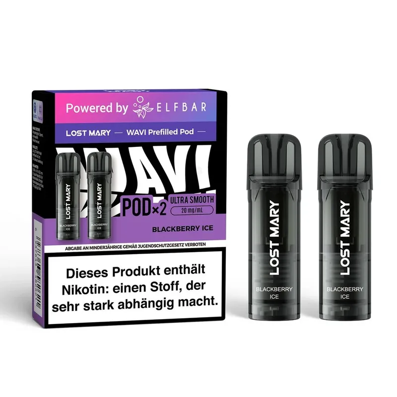 Lost Mary Wavi POD (2stk) - Blackberry Ice – Produktabbildung