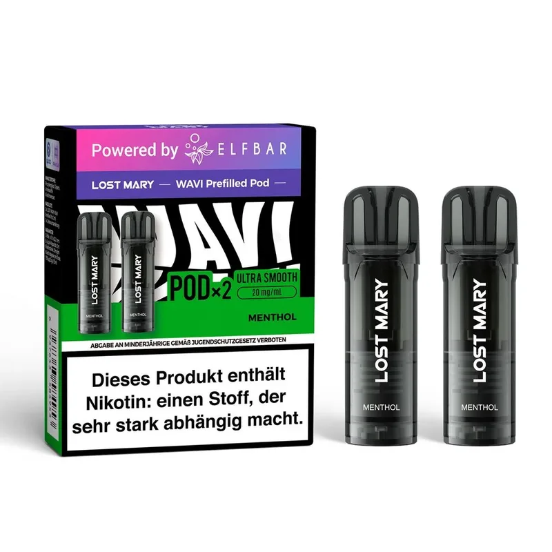 Lost Mary Wavi POD (2stk) - Menthol – Produktabbildung