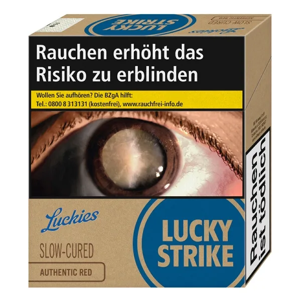 LUCKY STRIKE Authentic Blue Super (8x28) – Produktabbildung