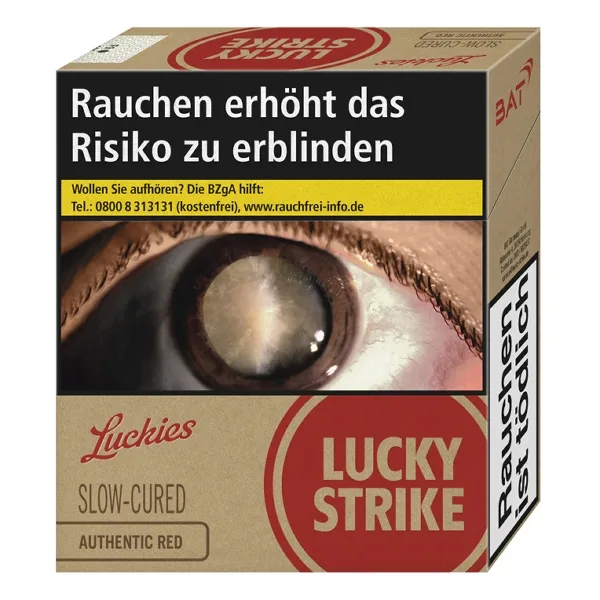 LUCKY STRIKE Authentic Red Super (8x28) – Produktabbildung