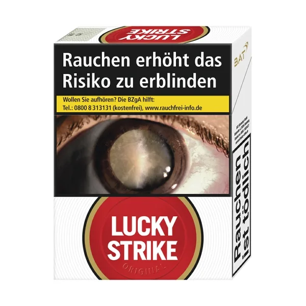 LUCKY STRIKE Original Red Giga Automatenpackung 10,00 Eur (20x23) – Produktabbildung
