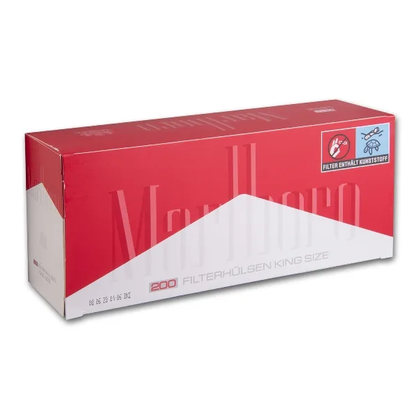 MARLBORO Hülsen (5) 200 Stück Packung – Produktabbildung
