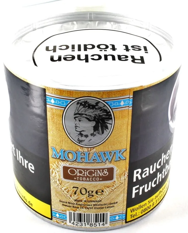 MOHAWK Origins Tobacco – Produktabbildung