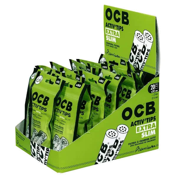 OCB Activ'Tips Extra Slim 6mm – Produktabbildung