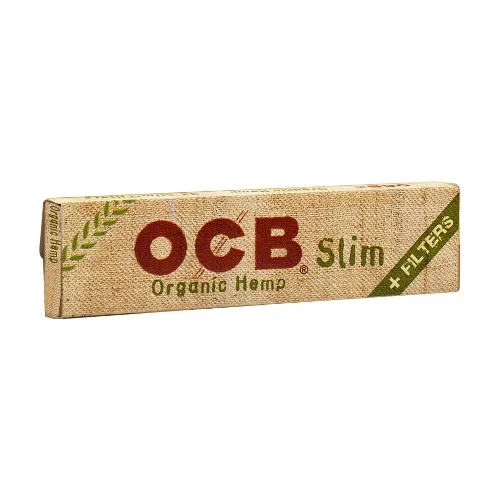 OCB Organic Hemp Slim +Tips – Produktabbildung