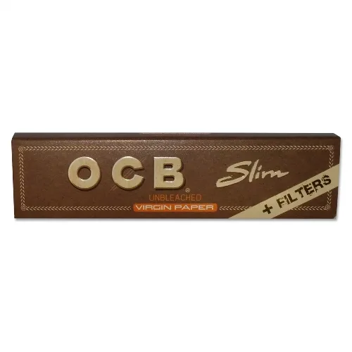 OCB Unbleached Slim Virgin +Tips 32x32 – Produktabbildung