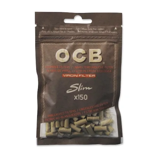 OCB Unbleached Virgin Filter 6mm 10x150 – Produktabbildung