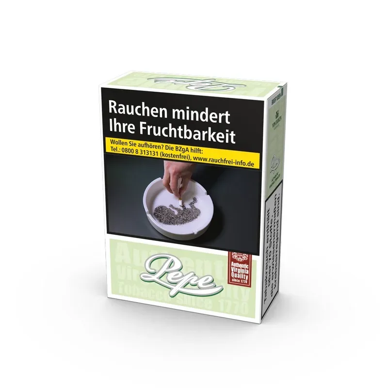 PEPE Bright Green 2XL-Box (8x30) – Produktabbildung