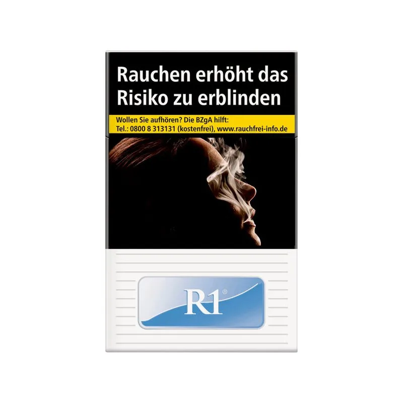 R1 Blue Edition Automatenpackung (10x20) – Produktabbildung