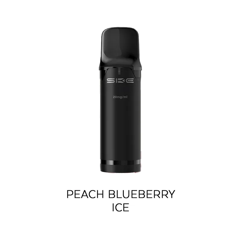 SKE Crystal 800 Pro - Peach Blueberry Ice 20mg – Produktabbildung