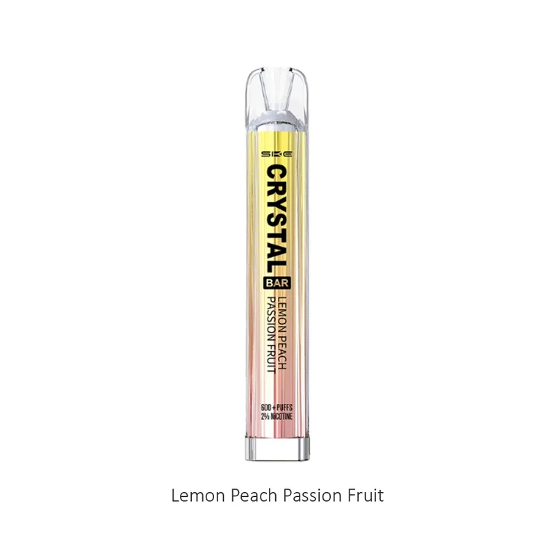 SKE Crystal Bar 600 - Lemon Peach Passion Fruit 20mg – Produktabbildung