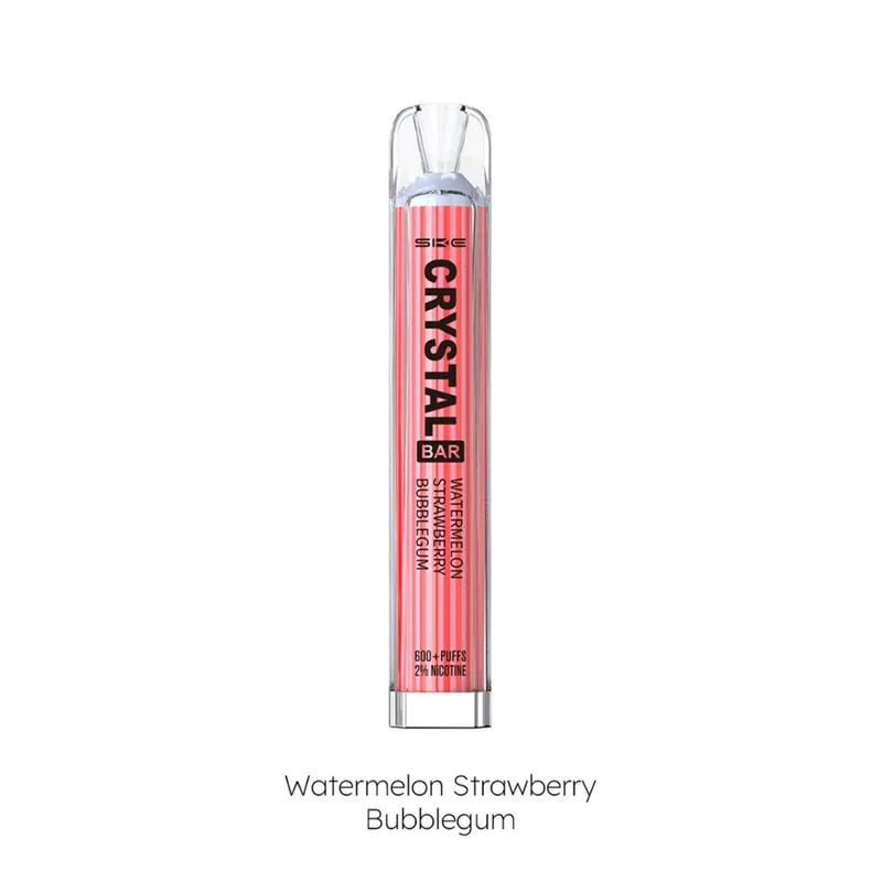 SKE Crystal Bar 600 - Watermelon Strawberry Bubblegum 20mg – Produktabbildung