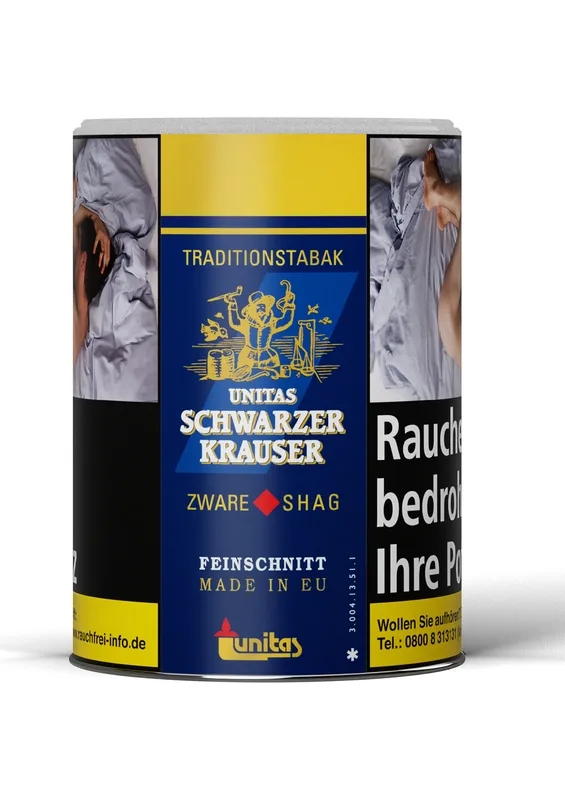 UNITAS Schwarzer Krauser – Produktabbildung