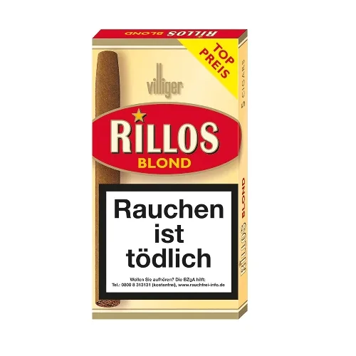 VILLIGER Rillos Blond (Vanilla) – Produktabbildung