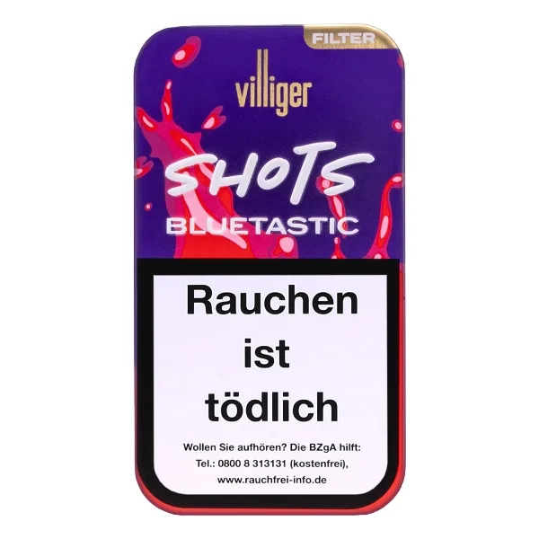 VILLIGER Shots Bluetastic – Produktabbildung