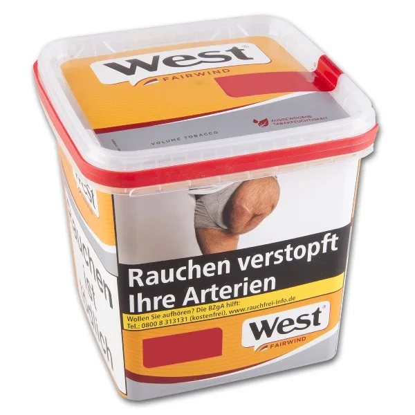 WEST Yellow (Fairwind) Volumen Tobacco – Produktabbildung