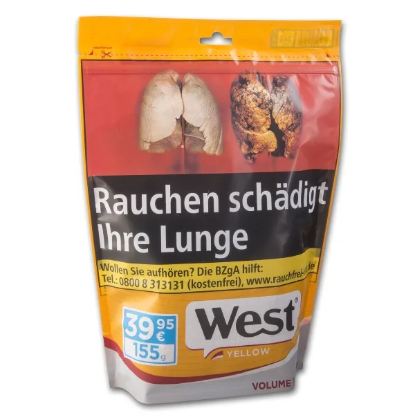 WEST Yellow Volume Tobacco – Produktabbildung