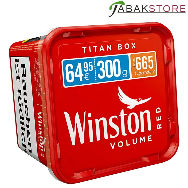 WINSTON Volumen Red Titan Box – Produktabbildung